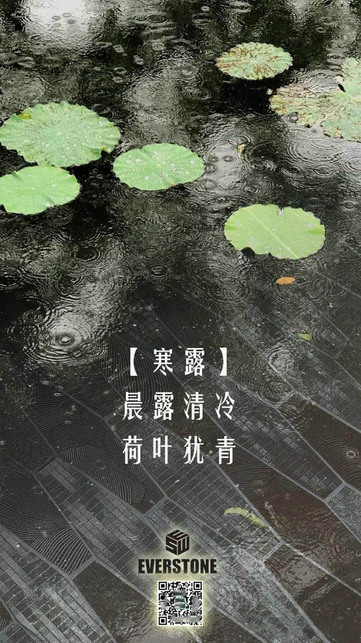 寒露节气海报文案创意案例